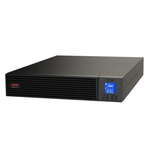 APC Easy UPS 1000VA/800W Online UPS, 2U Rackmount, 230V/10A Input, 3x IEC C13 Outlets, Lead Acid Battery, W/ Rail Kit SRV1KRIRK
