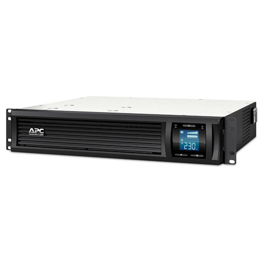 APC Smart-UPS C 2000VA/1300W Line Interactive UPS, 2U Rackmount, 230V/16A Input, 6xIEC C13 Outlets, Lead Acid Battery, Graphic LCD SMC2000I-2U
