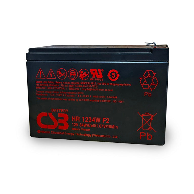 PowerShield 12V 9AH Battery, Battery block for all PowerShield UPS models, 5 Year Design Life Battery PSB12-9