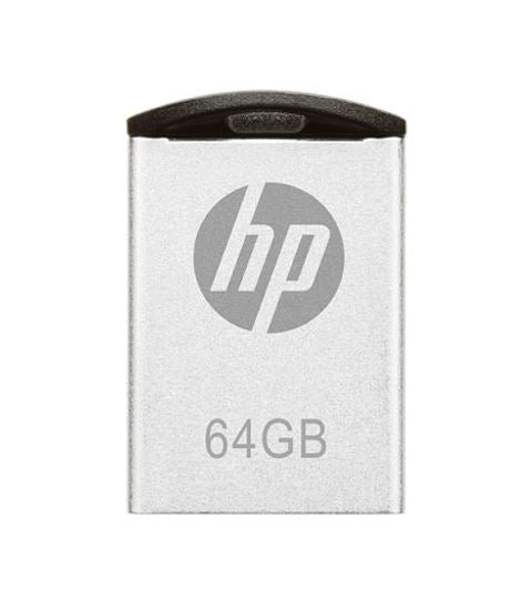 HP V222W 64GB USB 2.0 Type-A 4MB/s 14MB/s Flash Drive Memory Stick Slide 0C to 60C External Storage for Windows 8 10 11 Mac HPFD222W-64