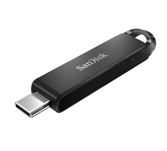 SanDisk Ultra USB Type-C Flash Drive, CZ460 64GB, USB Type C 3.1, Black, Super-thin Retractable, 5Y SDCZ460-064G-G46