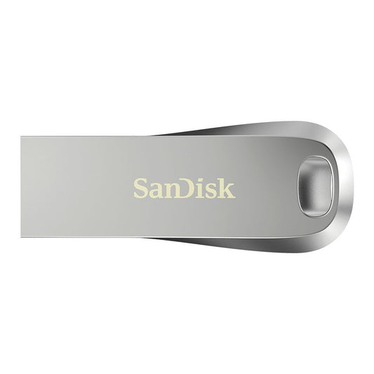 SanDisk 128GB Ultra Luxe USB3.1 Flash Drive Memory Stick USB Type-A 150MB/s capless sliver 5 Years Limited Warranty SDCZ74-128G-G46