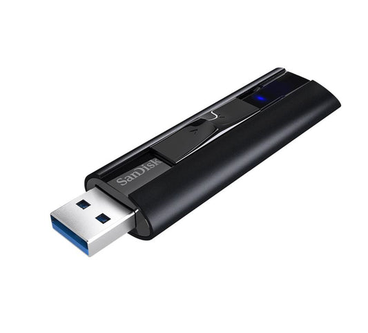 SanDisk 128GB Extreme Pro USB3.1 Solid State Flash Drive CZ880 Black 420MB/s Lifetime Lifetime Warranty SDCZ880-128G-G46