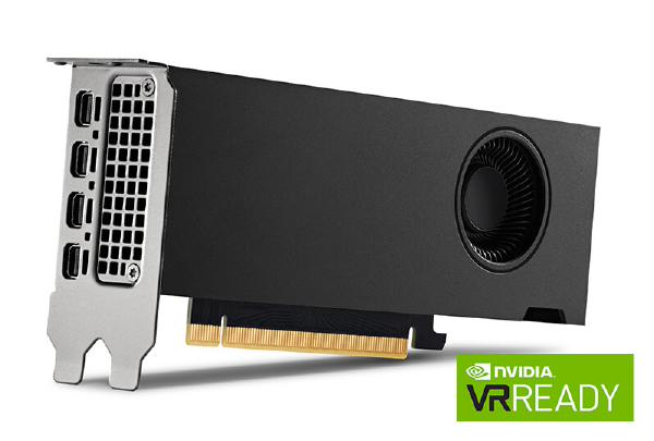 Leadtek nVidia Quadro RTX A2000 12GB Workstation Graphics Card GDDR6, ECC, 4x Mini DP 1.4, PCIe Gen 4 x 16, 70W, LP Dual Slot, VR Ready, Ray Tracing 900-5G192-2551-000