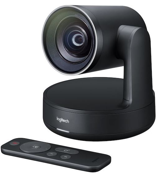 Logitech Rally 4K Premium PTZ Color Camera Video Audio Conferencing Automatic Control Pan/Tilt/Zoom 90 15X HD Zoom 13 Megapixel 60fps Autofocus 960-001226