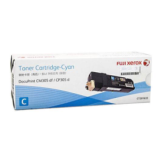 Fuji Xerox CT201633 Cyan Toner 3,000 pages - CT201633