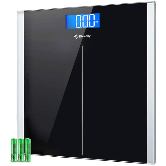 Etekcity Digital Body Weight Bathroom Scale - Black EKEB9380H