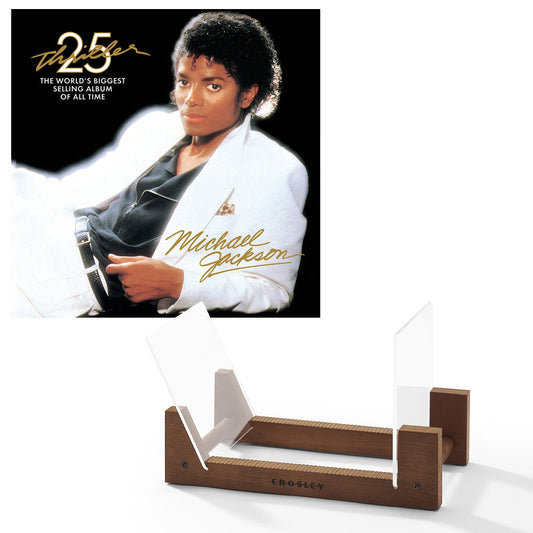 Michael Jackson Thriller Vinyl Album & Crosley Record Storage Display Stand SM-88875143731-BS