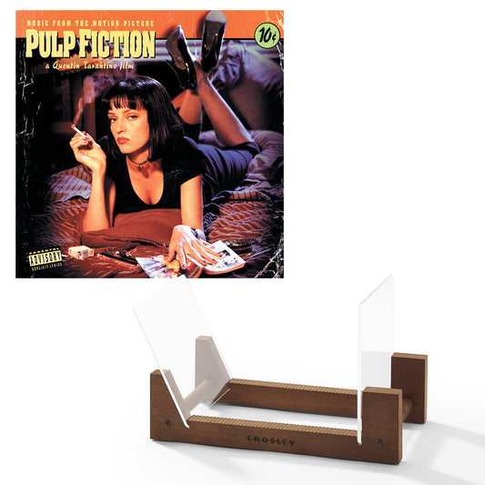 Various Artists Pulp Fiction - Vinyl Album & Crosley Record Storage Display Stand UM-1111031-BS